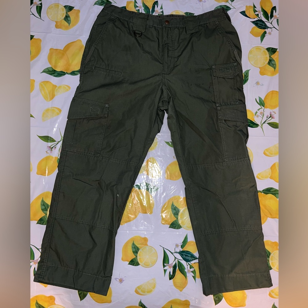 Dark green cargo pants!